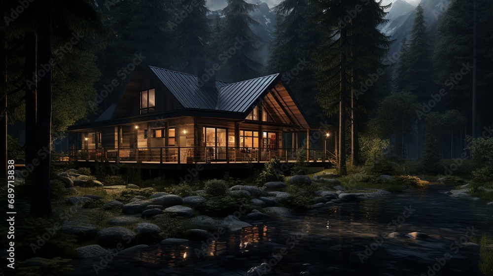 A cabin in the pine forest on the mountain is a good choice for traveller who wants to get away from busy days in the city. The cabin surrounded by beautiful natures and fresh air are so attractive. A cabin in the pine forest on the mountain is a good choice for traveller who wants to get away from busy days in the city. The cabin surrounded by beautiful natures and fresh air are so attractive.