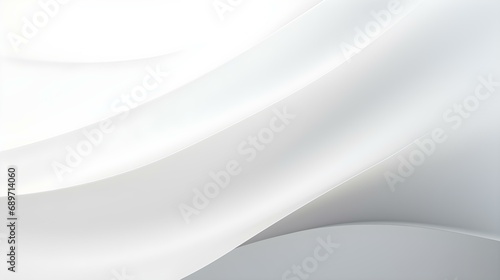 Gradient Background in white Colors. Elegant Display Wallpaper with soft Waves © drdigitaldesign