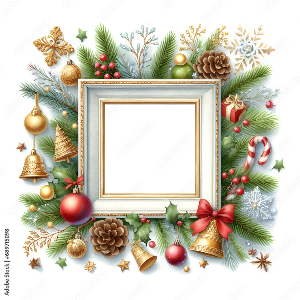 Christmas border background Christmas border background