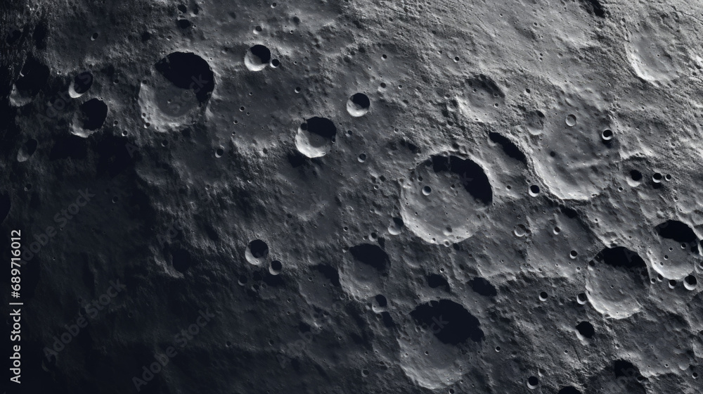 Surface of the moon - obrazy, fototapety, plakaty 