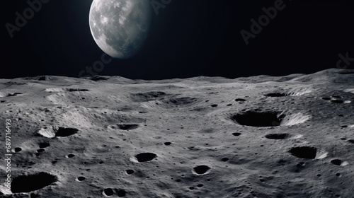 Surface of the moon