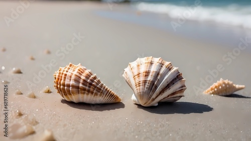 Seashells on the Beach © Gabriel Vidal