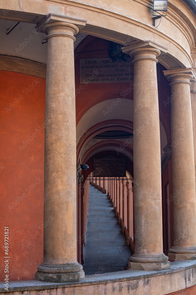 Portici di San Luca, patrimonio Unesco, città di Bologna, Emilia Romagna Portici di San Luca, patrimonio Unesco, città di Bologna, Emilia Romagna