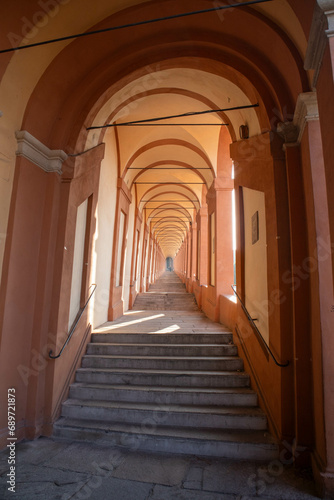 Portici di San Luca, patrimonio Unesco, città di Bologna, Emilia Romagna