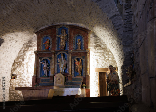 Rétable de l'église St Martin de Casteil photo