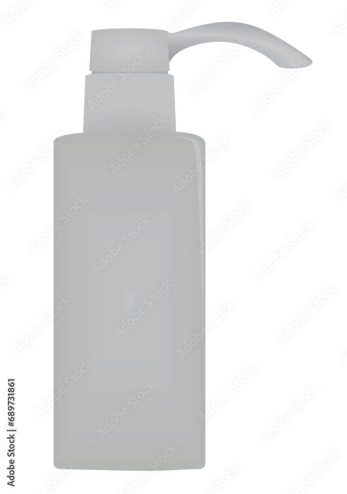 Hand soap bottle. vector illustration Hand soap bottle. vector illustration