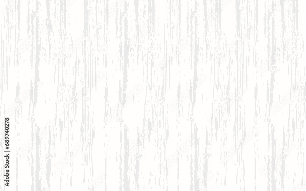 Fototapeta premium White wood plank texture vector background, White wooden table top view.