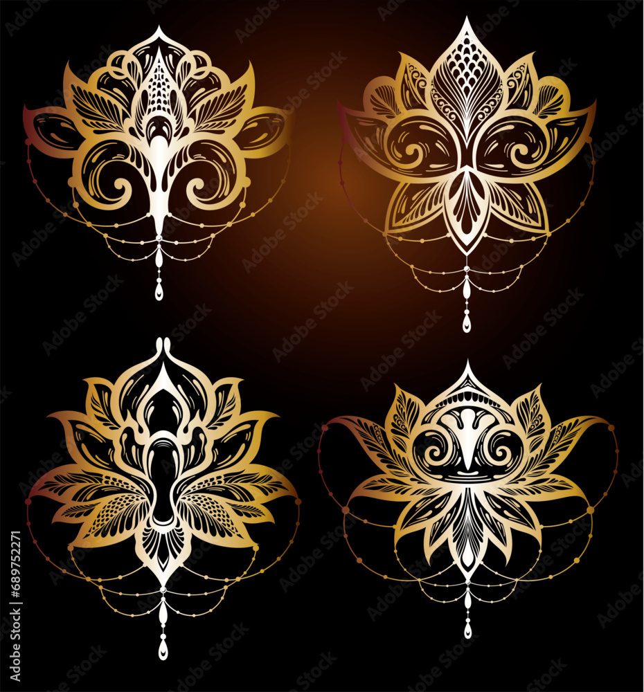 luxury lotus flower beauty spa logo design luxury lotus flower beauty spa logo design