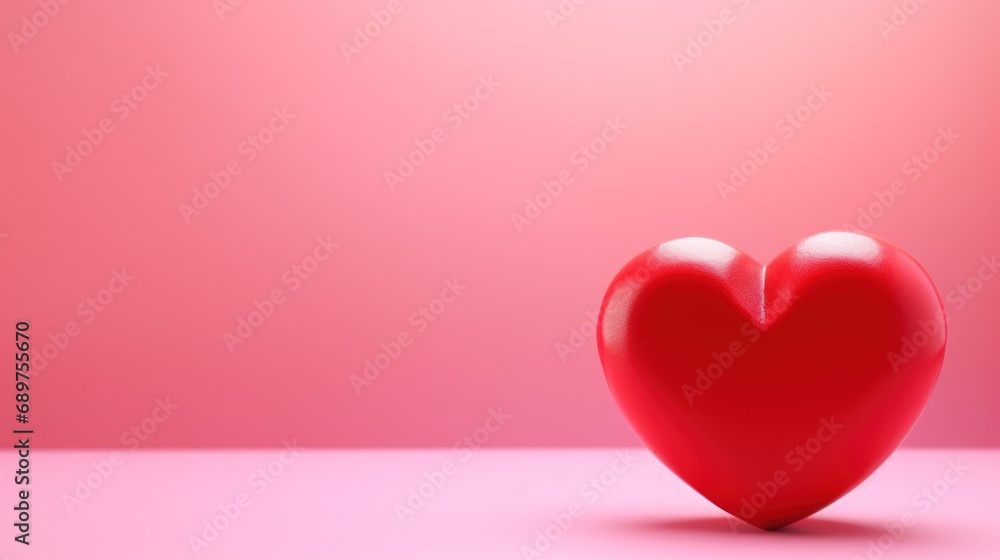 minimal heart valentine background pink heart background