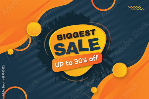 biggest sale banner post template
