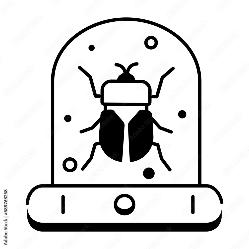 Artificial life outline style icon Artificial life outline style icon