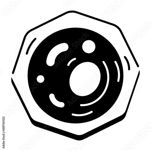 Latest linear icon of archaea