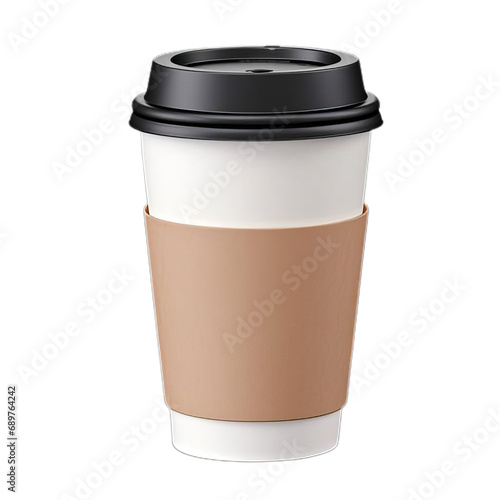 Clear Takeaway Cup for Coffee Branding Mockup