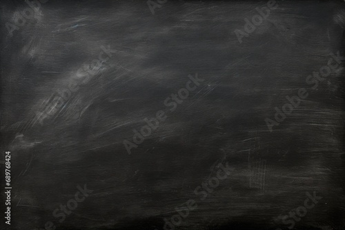 A blackboard with a chalk board in the middle. Suitable for educational or creative purposes photo