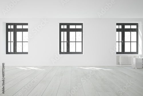 Fototapeta Naklejka Na Ścianę i Meble -  Modern interior design. 3D illustration