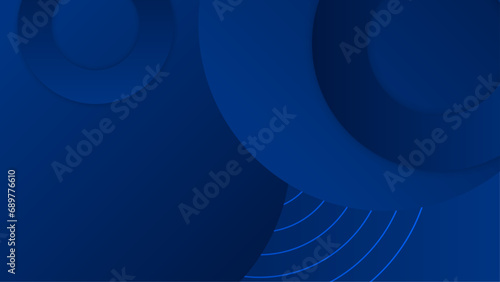 Blue vector gradient abstract background design. Suit for business, corporate, banner, brochure, poster, cover and presentation background