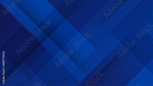 Blue vector abstract geometric shapes background. Suit for business, corporate, banner, brochure, poster, cover and presentation background