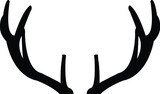 Deer antlers silhouette Instant Download. Deer antlers SVG, EPS, PNG, jpg, dxf Digital File Download