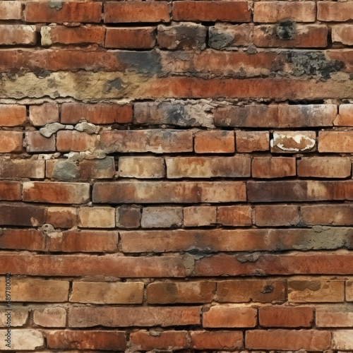 Seamless texture of brick wall.