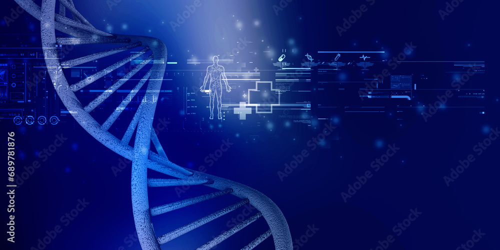 3d render of dna structure, abstract background 3d render of dna structure, abstract background