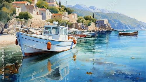 Fototapeta Naklejka Na Ścianę i Meble -  Beaches and bays of the Mediterranean coast of Greece