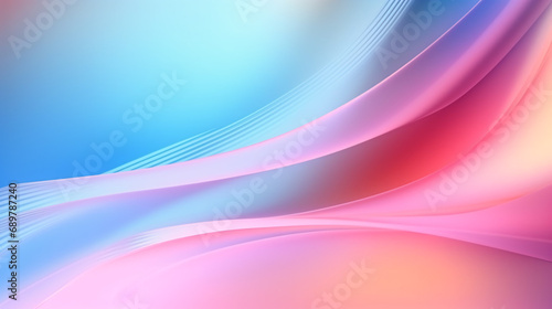 Multi-colored background with space for text in soft and elegant colors. Suitable for presenting elegant ideas in communication, such as using them as backgrounds in graphic design or advertising. © peerapong