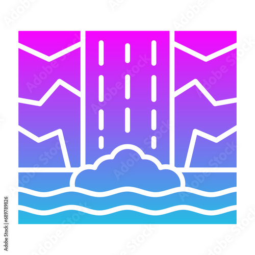 Waterfall Icon