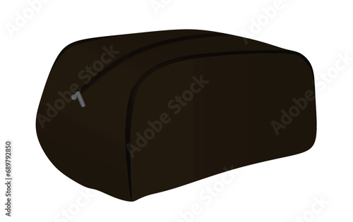 Personal cosmetic bag. vector illustration