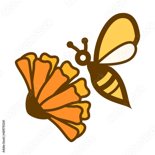 Bee and Marigold