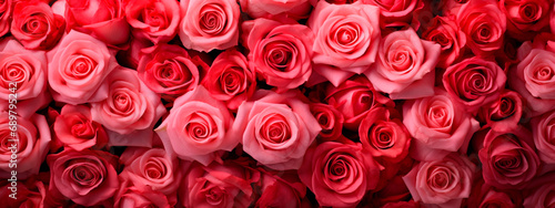 Natural pink roses background. background of beautiful roses