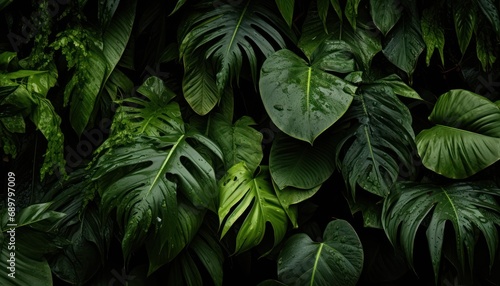 A Lush Green Plant with Abundant Leaves photo