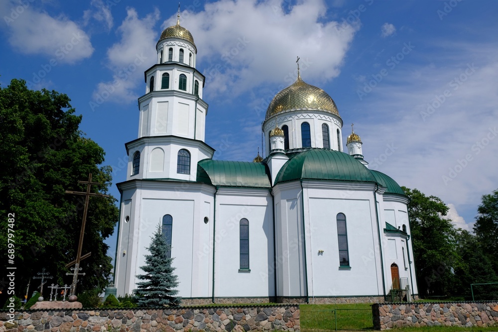 Historic Orthodox church in Grodek in Podlasie, Poland