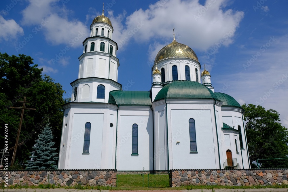 Historic Orthodox church in Grodek in Podlasie, Poland