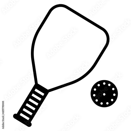Table tenis symbol or icon isolated on transparent background.