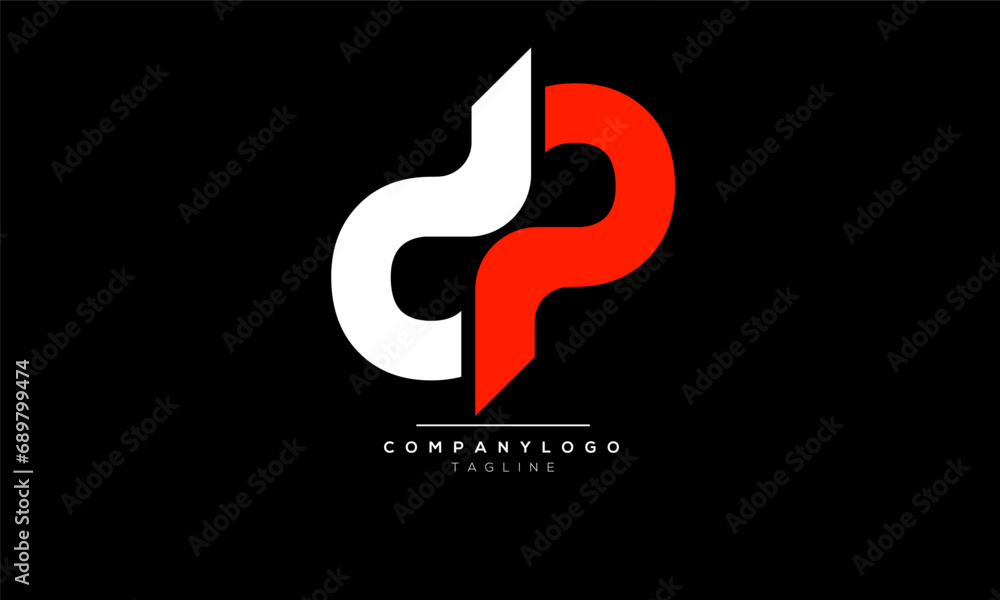 Alphabet letters Initials Monogram logo DP, DP INITIAL, DP letter Alphabet letters Initials Monogram logo DP, DP INITIAL, DP letter