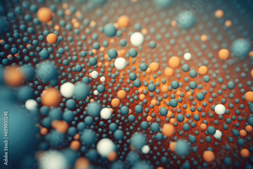 abstract bubbles background concept