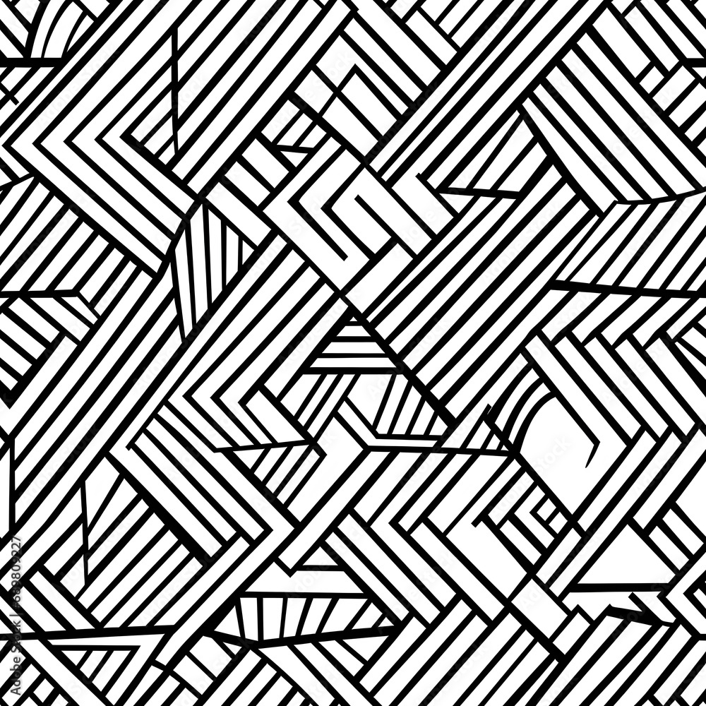 Abstract geometric hand drawn style background. Abstract geometric hand drawn style background.