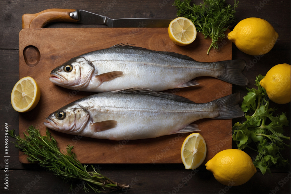 Lemon Breeze: Fish with Greens. Fish Sparklers: Festive Dish Lemon Breeze: Fish with Greens. Fish Sparklers: Festive Dish