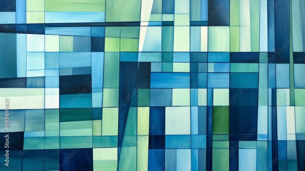 abstract blue green and teal background with textured transparent squares in random layers abstract blue green and teal background with textured transparent squares in random layers