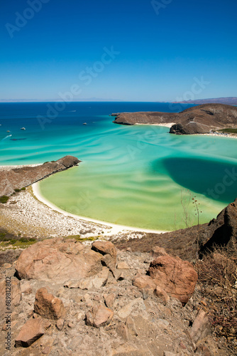 Valokuva View of Balandra Bay in La Paz, Baja California Sur, Mexico