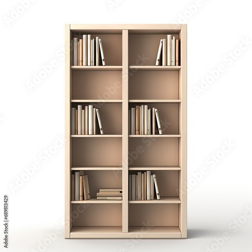 Bookshelf beige