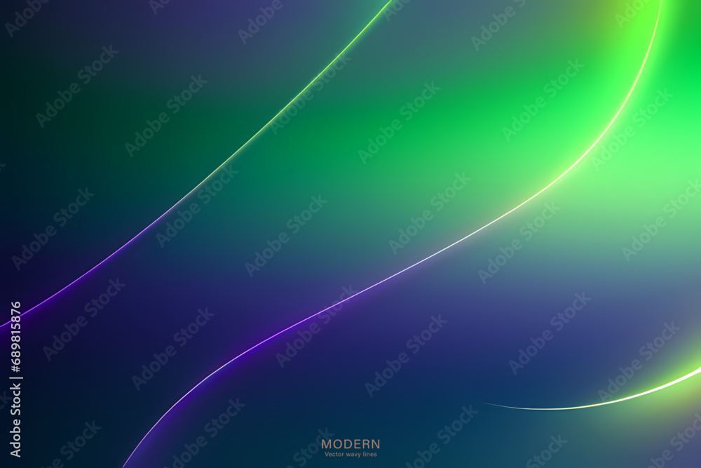 Modern colorful abstract purple green background with wave lines. vector illustration design. for presentation background, brochure, card, flyer, brochure, banner, poster. Modern colorful abstract purple green background with wave lines. vector illustration design. for presentation background, brochure, card, flyer, brochure, banner, poster.