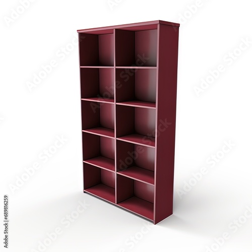 Bookshelf maroon