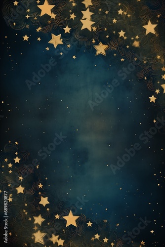 starry background gold stars swirly edges niflheim vertical filter empty partially covered nighttime large blank spaces magic book filtered light blue photo