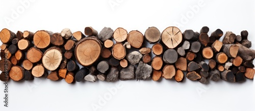 Camp fire charcoal chunks p...