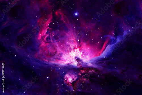 Fototapeta Naklejka Na Ścianę i Meble -  Red Galaxy. Elements of this image furnished by NASA