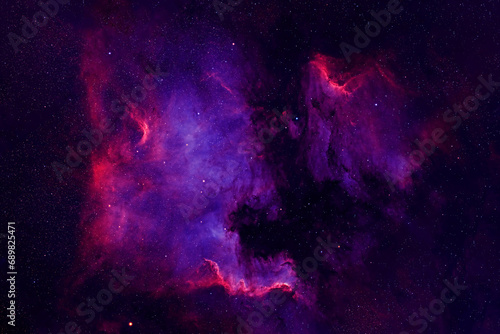 Fototapeta Naklejka Na Ścianę i Meble -  Red Galaxy. Elements of this image furnished by NASA