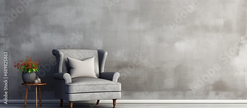Elegant vintage armchair in...