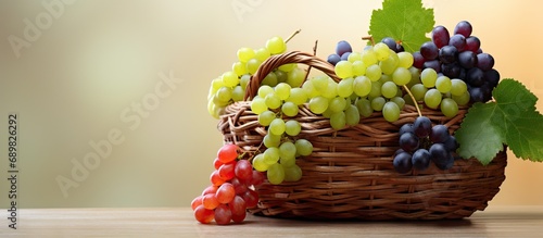 Bunches of white and pink g...