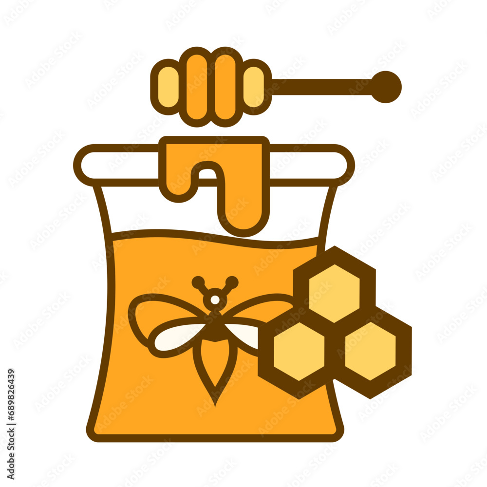Honey jar Honey jar